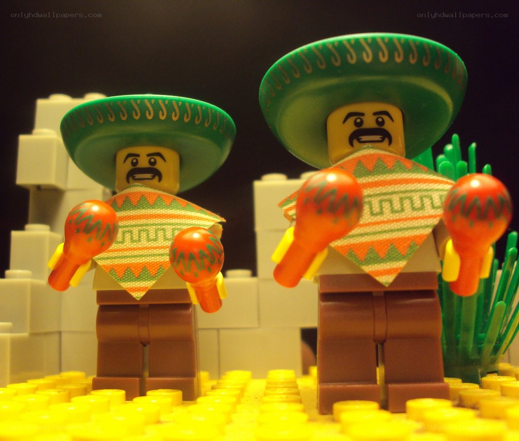 Lego mariachi minifigures