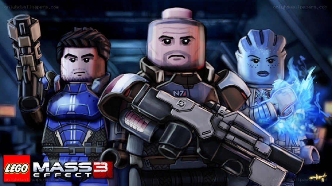 Lego Mass Effect 3 characters