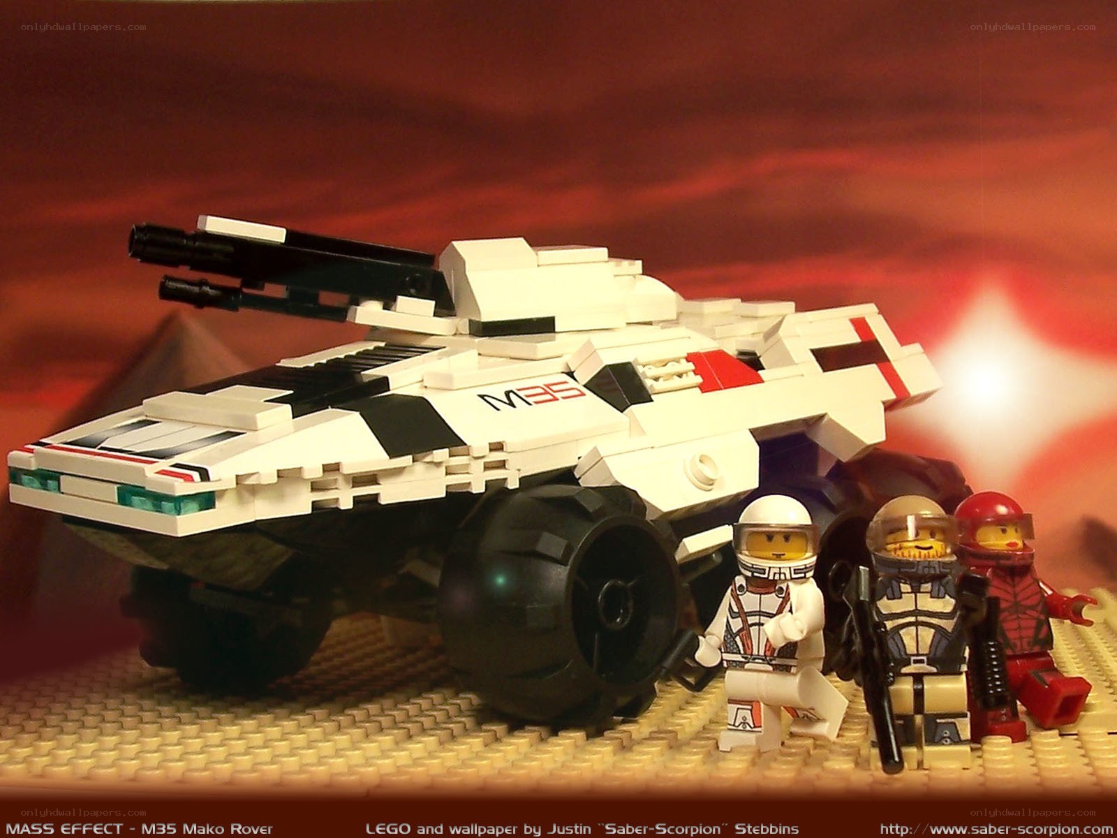 Lego Mass Effect M35 Mako Rover