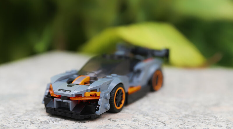 Lego Mclaren Race Car — Gray
