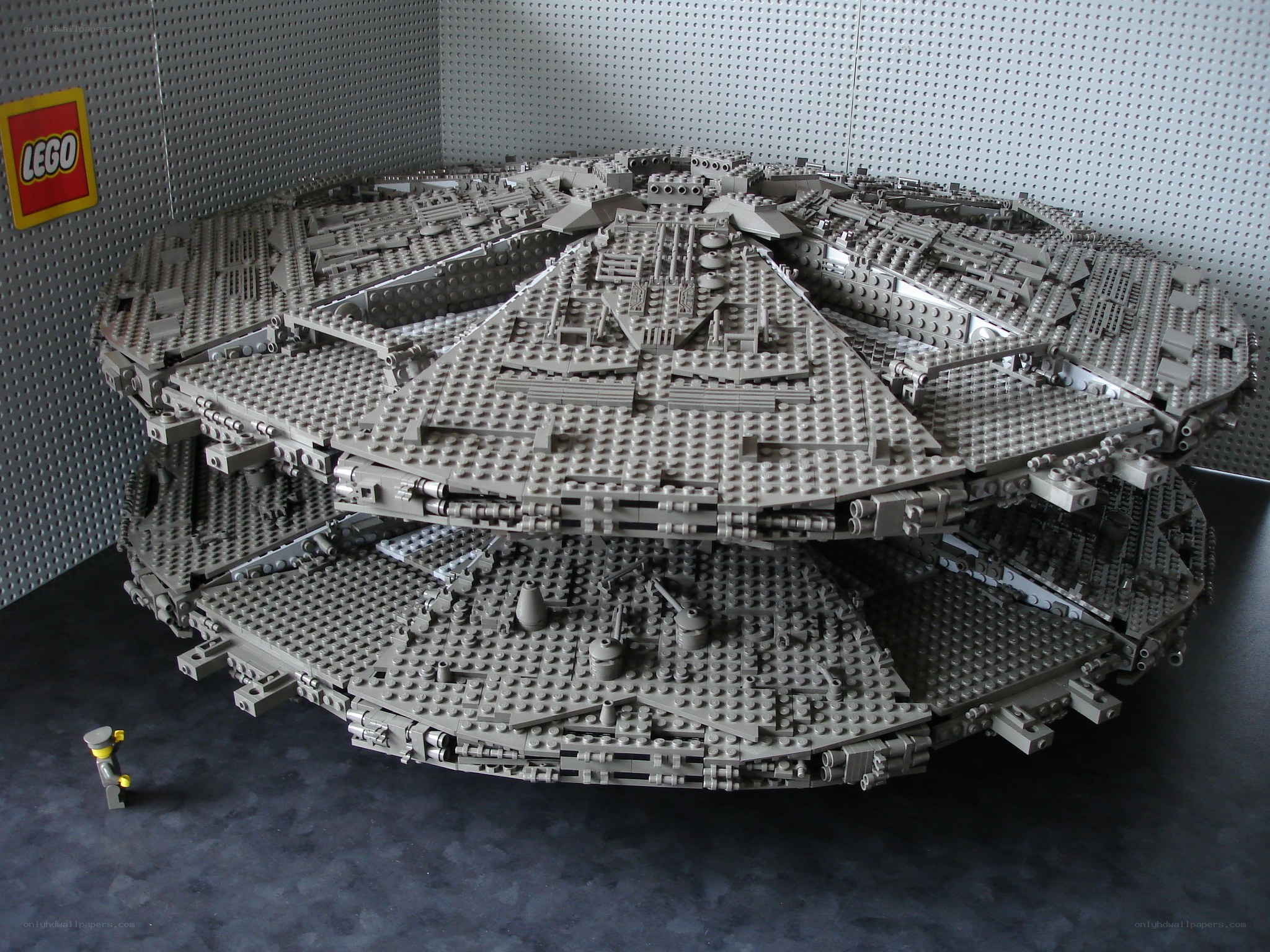 Lego Millennium Falcon model
