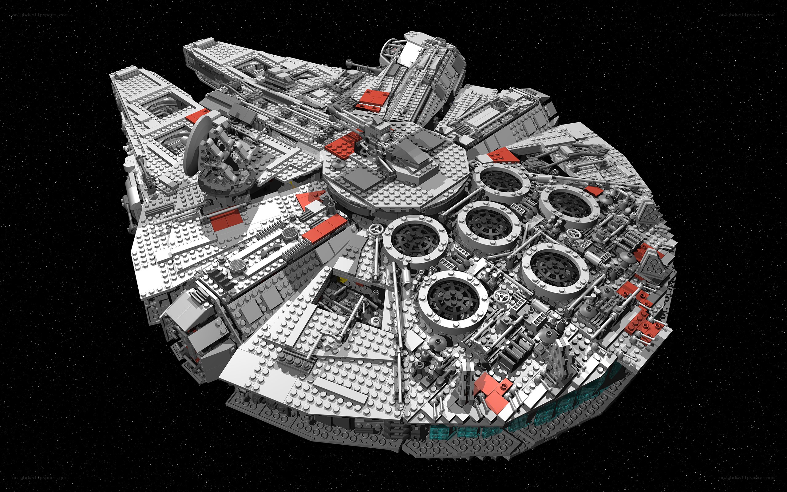 LEGO Millennium Falcon model