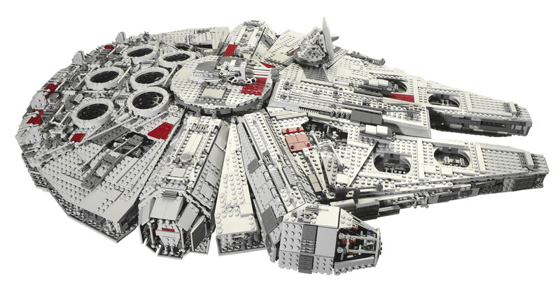 Lego Millennium Falcon model