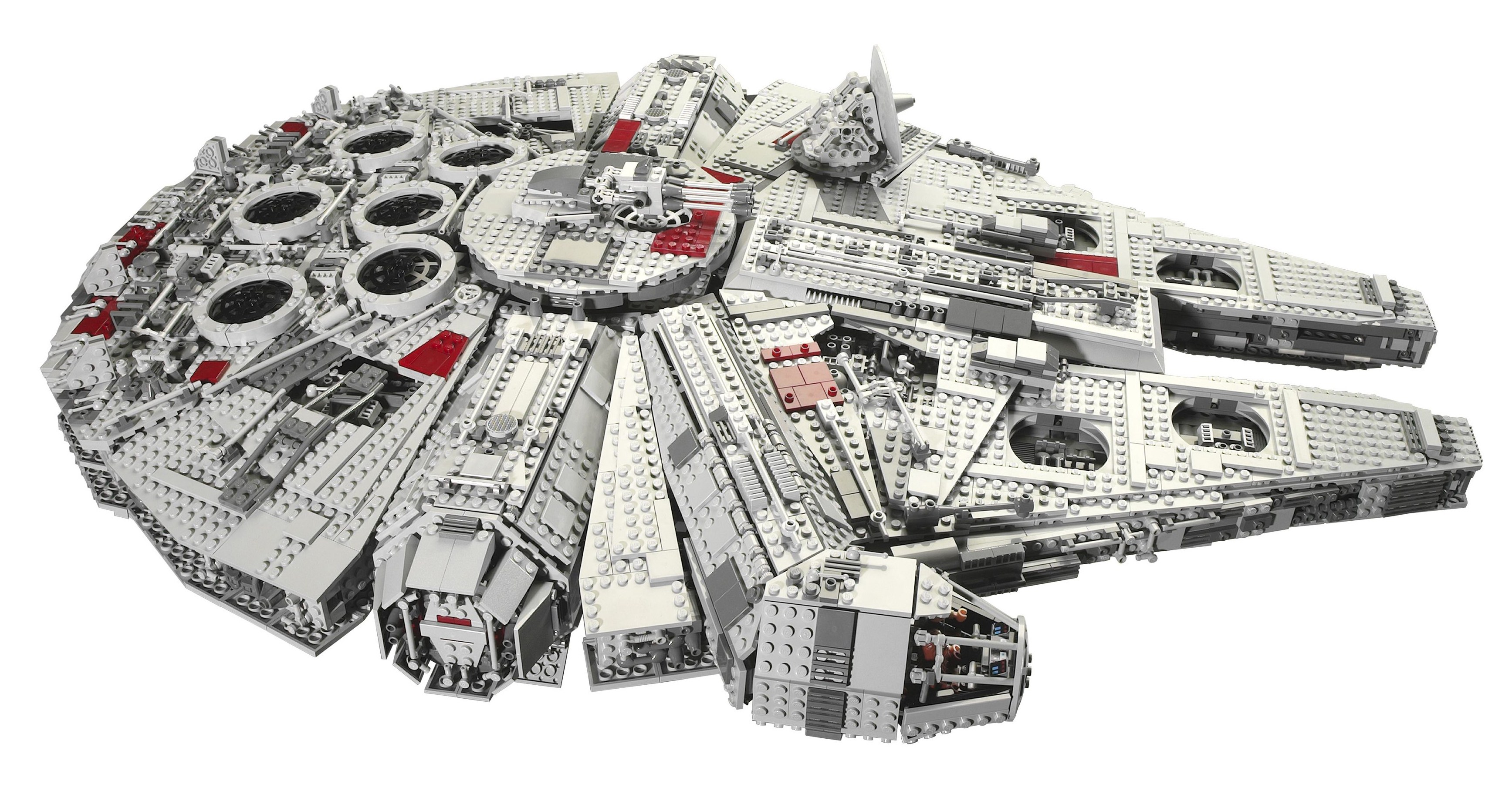 Lego Millennium Falcon model