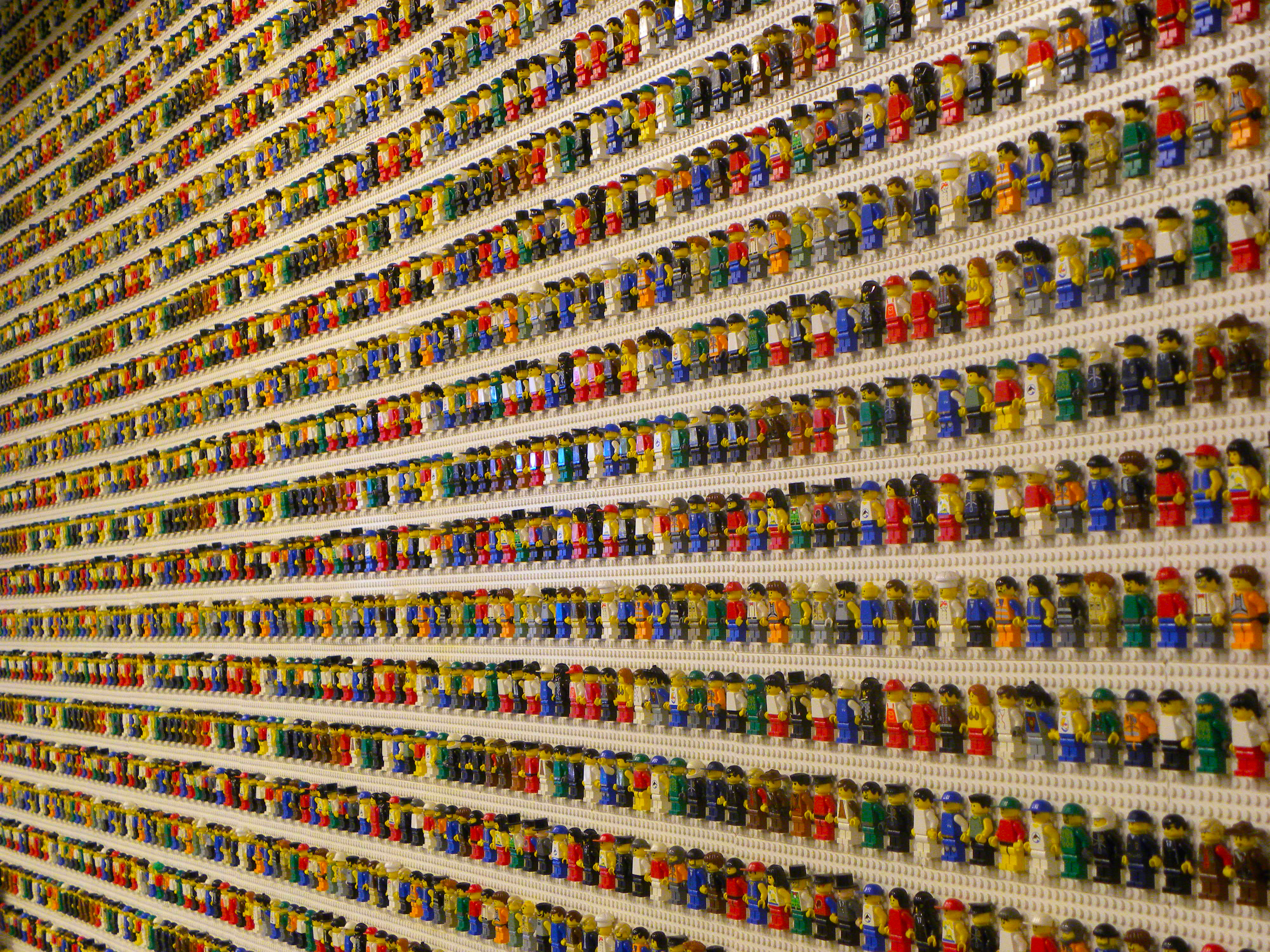 Lego minifigure collection