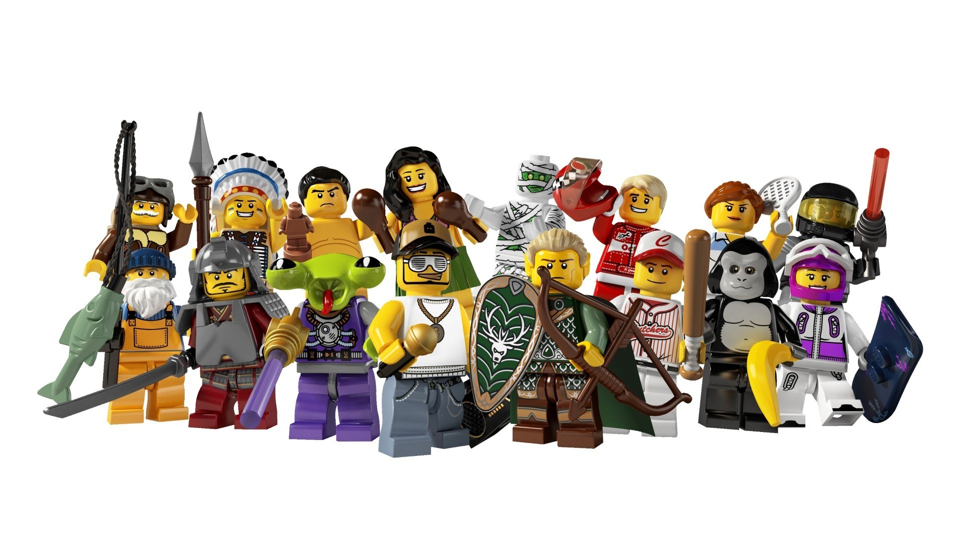 Lego minifigure collection