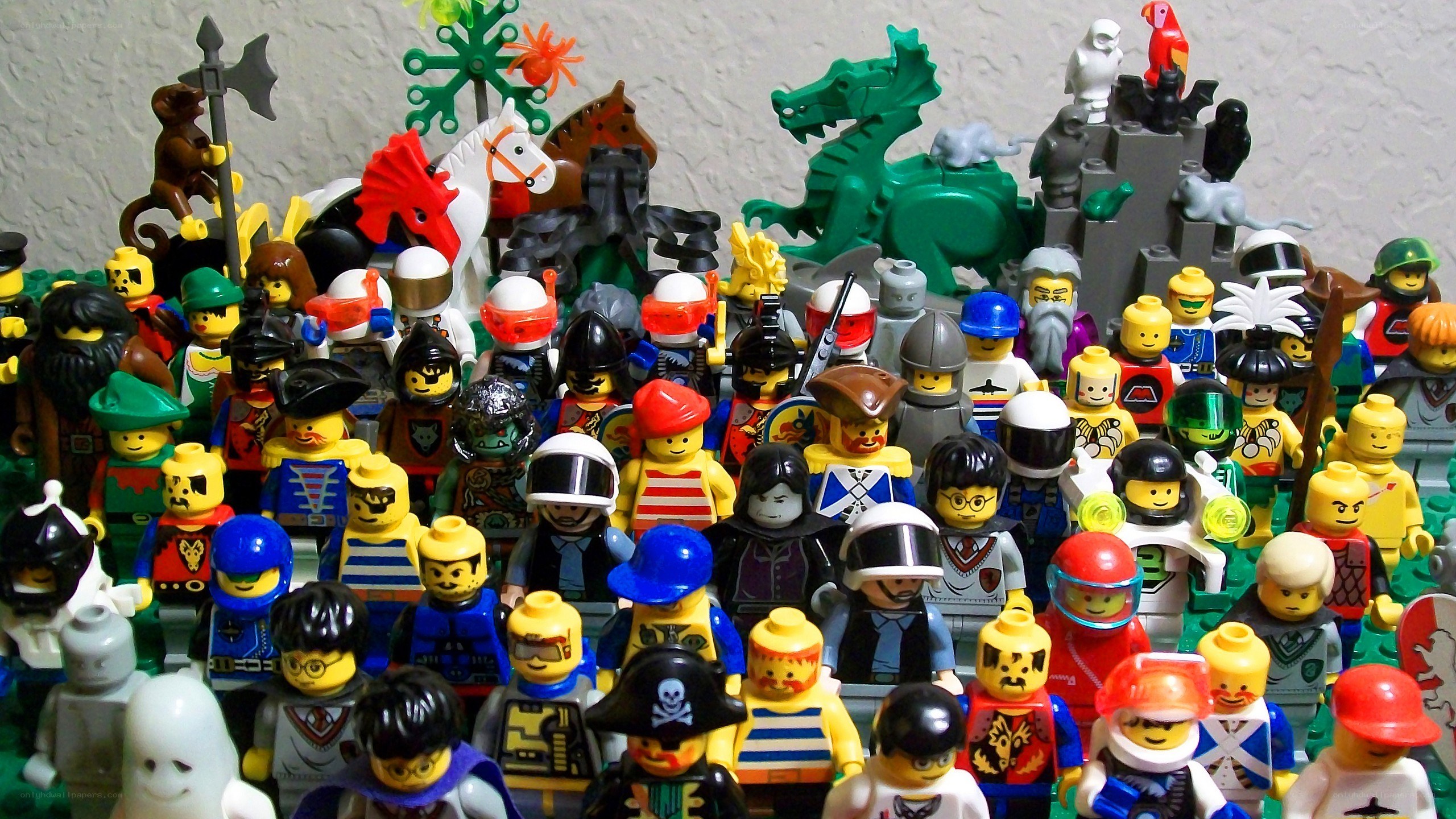 Lego minifigure collection