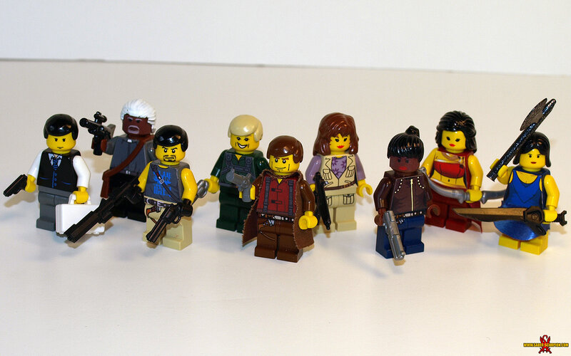 Lego minifigure collection