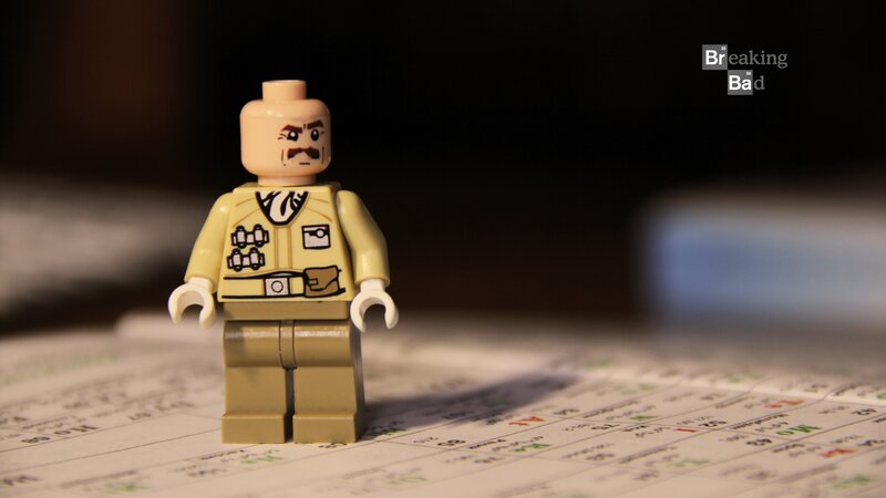 Lego Minifigure on Paper