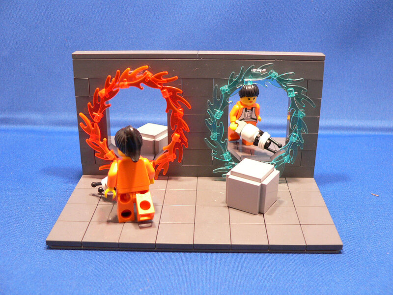 Lego Minifigure with Portals