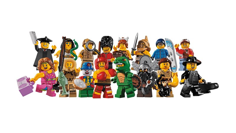 Lego Minifigures Collection — Yellow