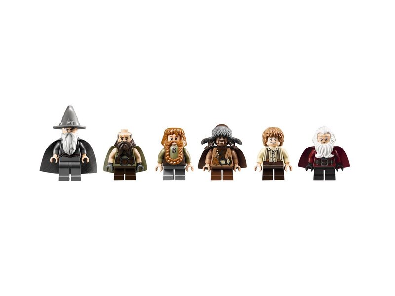 Lego Minifigures in a Row