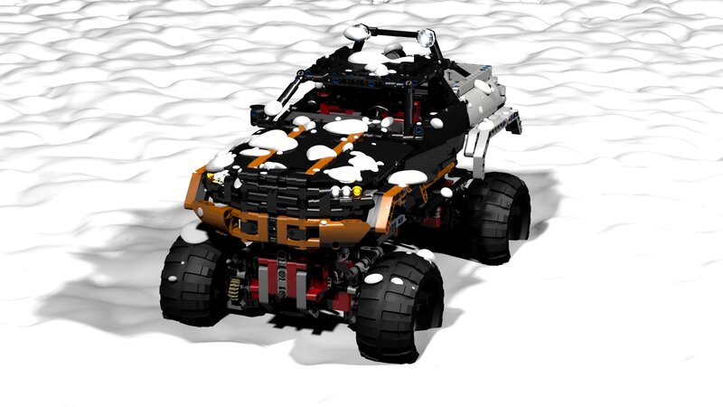 Lego Monster Truck — Black, Cold