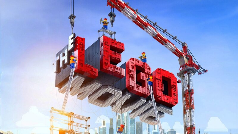Lego Movie logo construction
