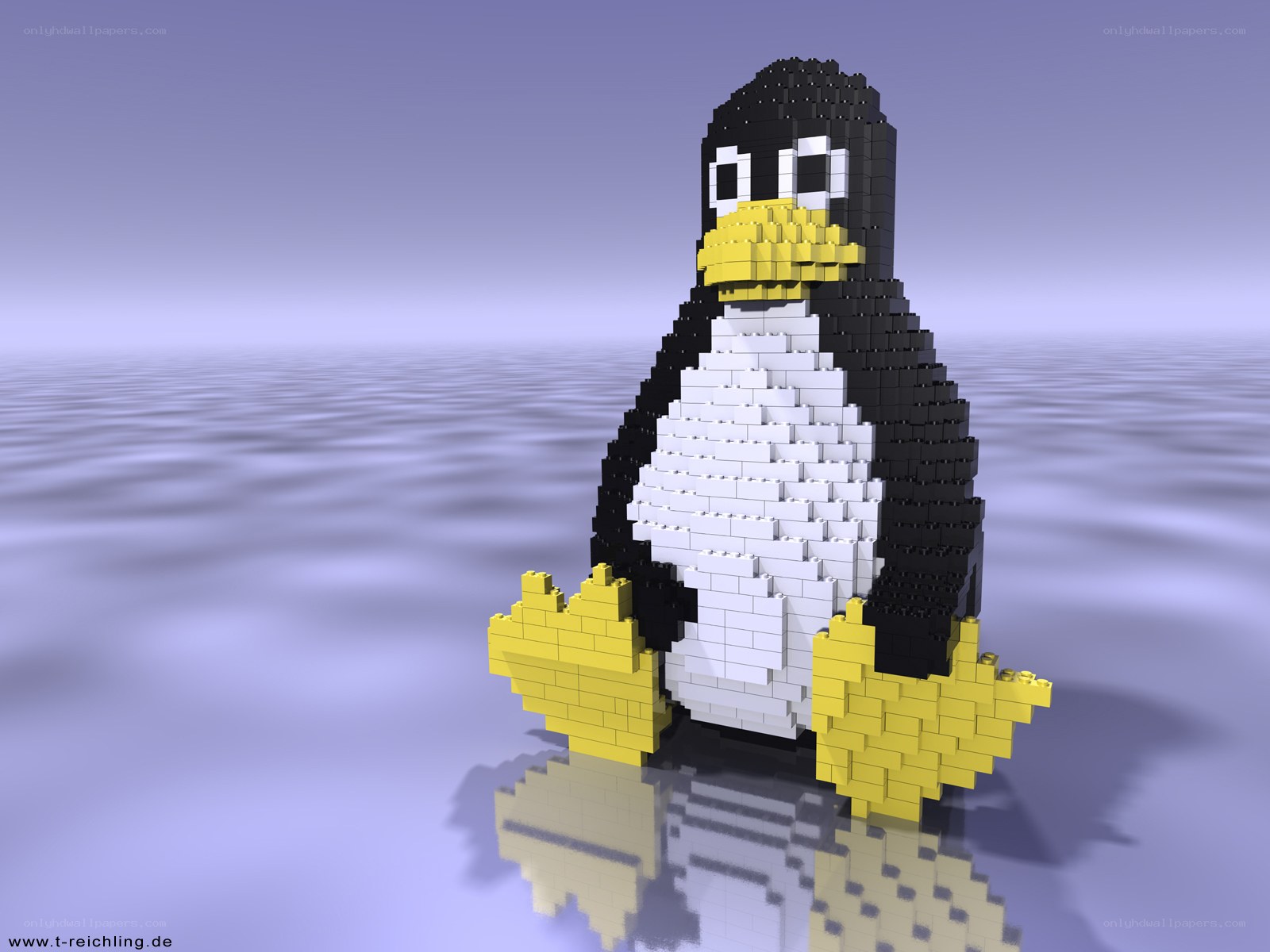 Lego penguin figure