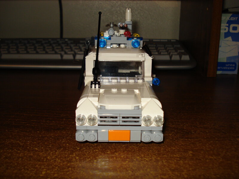 Lego police car model