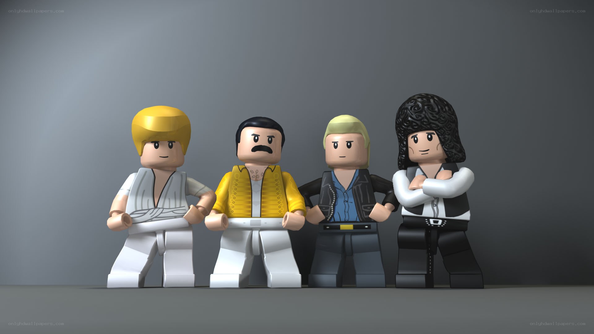 Lego Queen band figures
