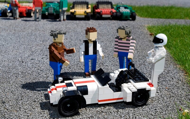 Lego Race Car and Figures