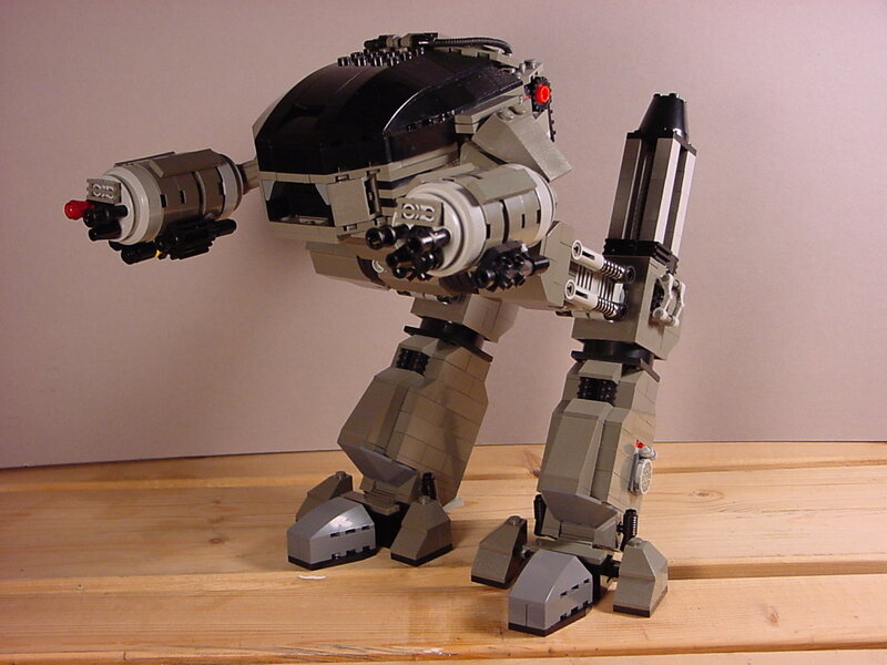 Lego Robot Model — Gray