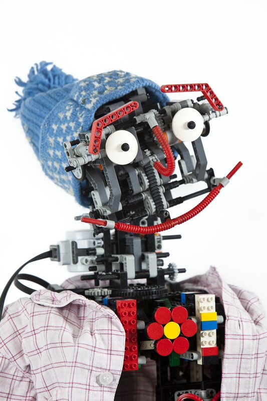 Lego Robot with Hat