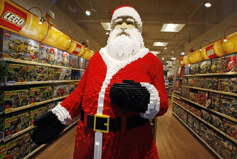 Lego Santa Claus figure