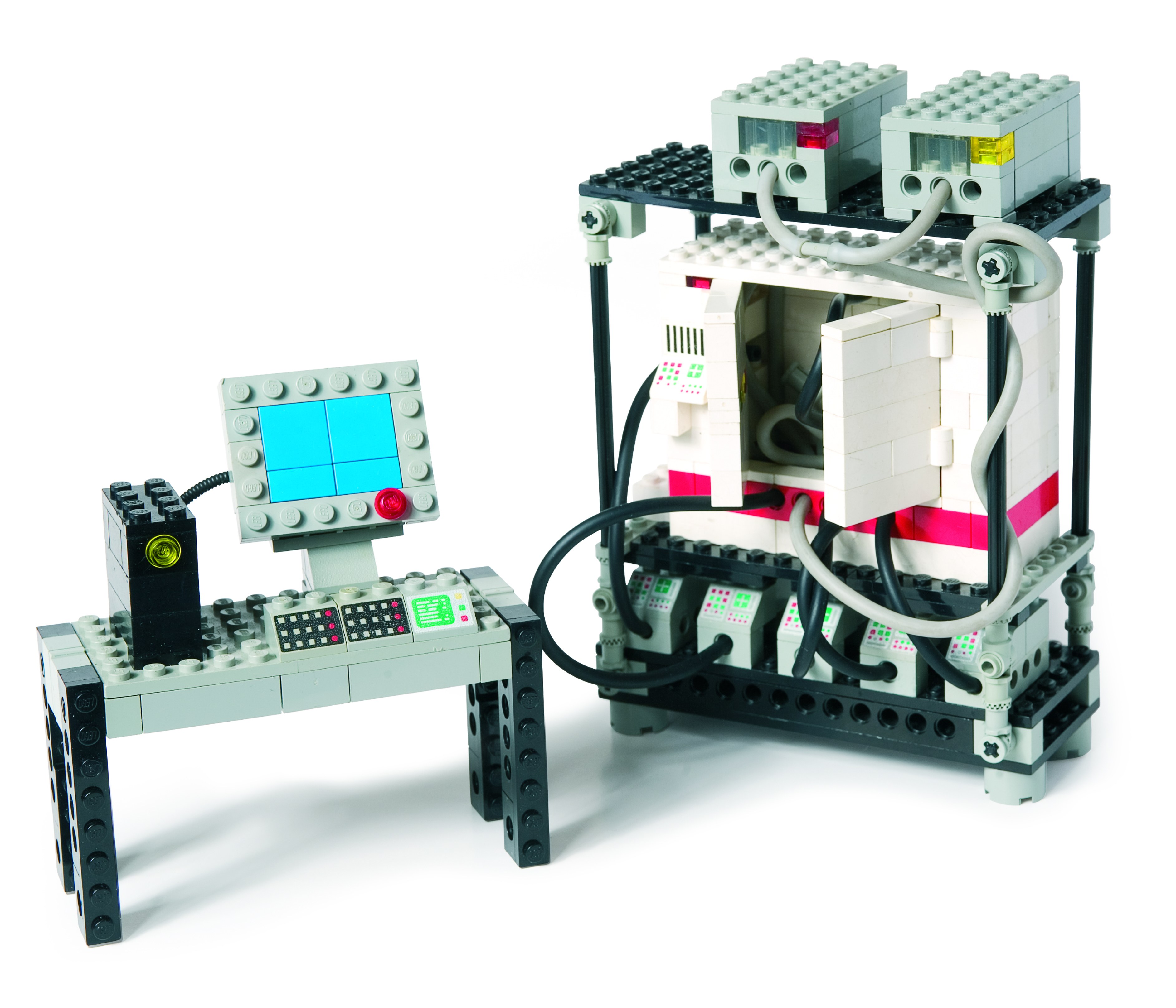 Lego scientific equipment model
