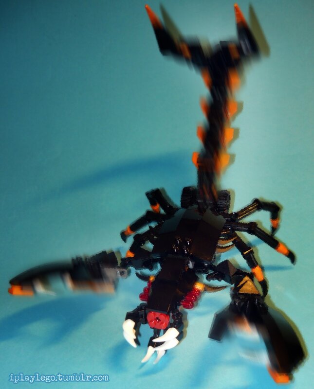 Lego scorpion model