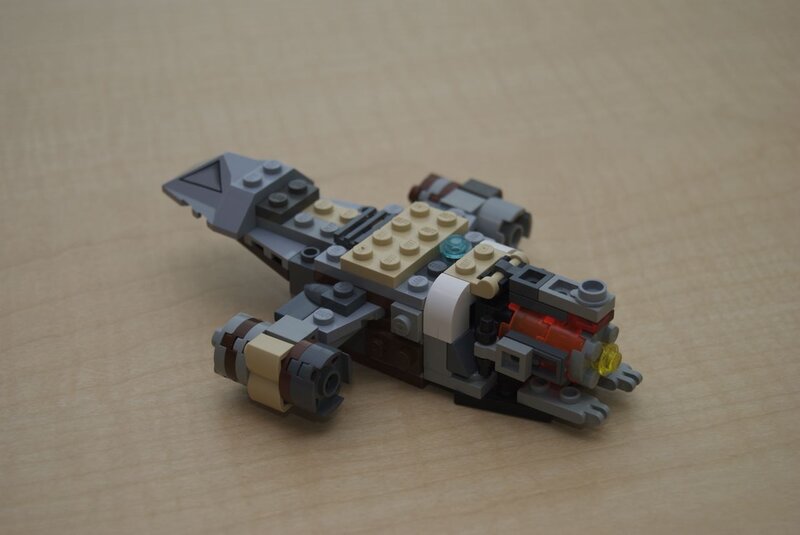 Lego spaceship model