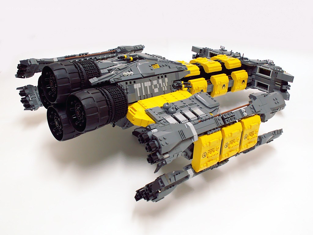 Lego spaceship model