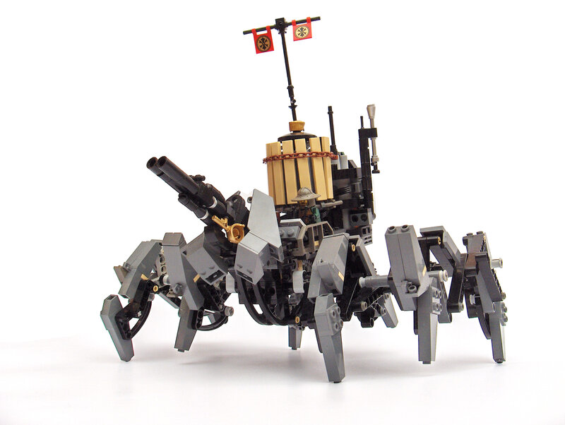 Lego spider tank model