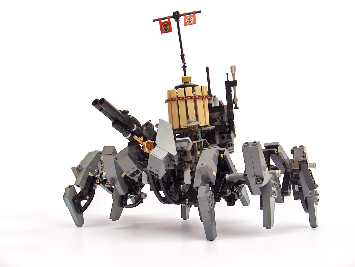 Lego spider tank model