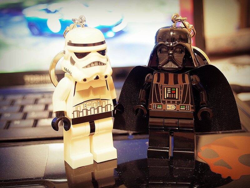 Lego Star Wars keychains