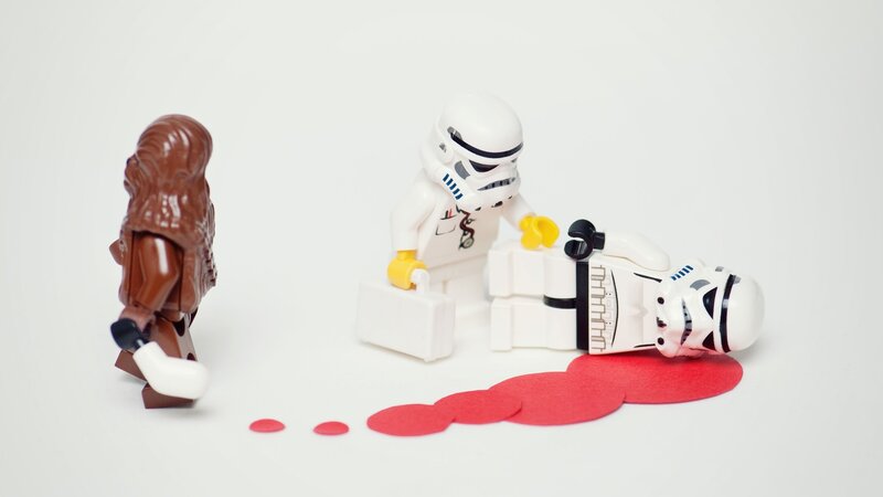 Lego Star Wars scene