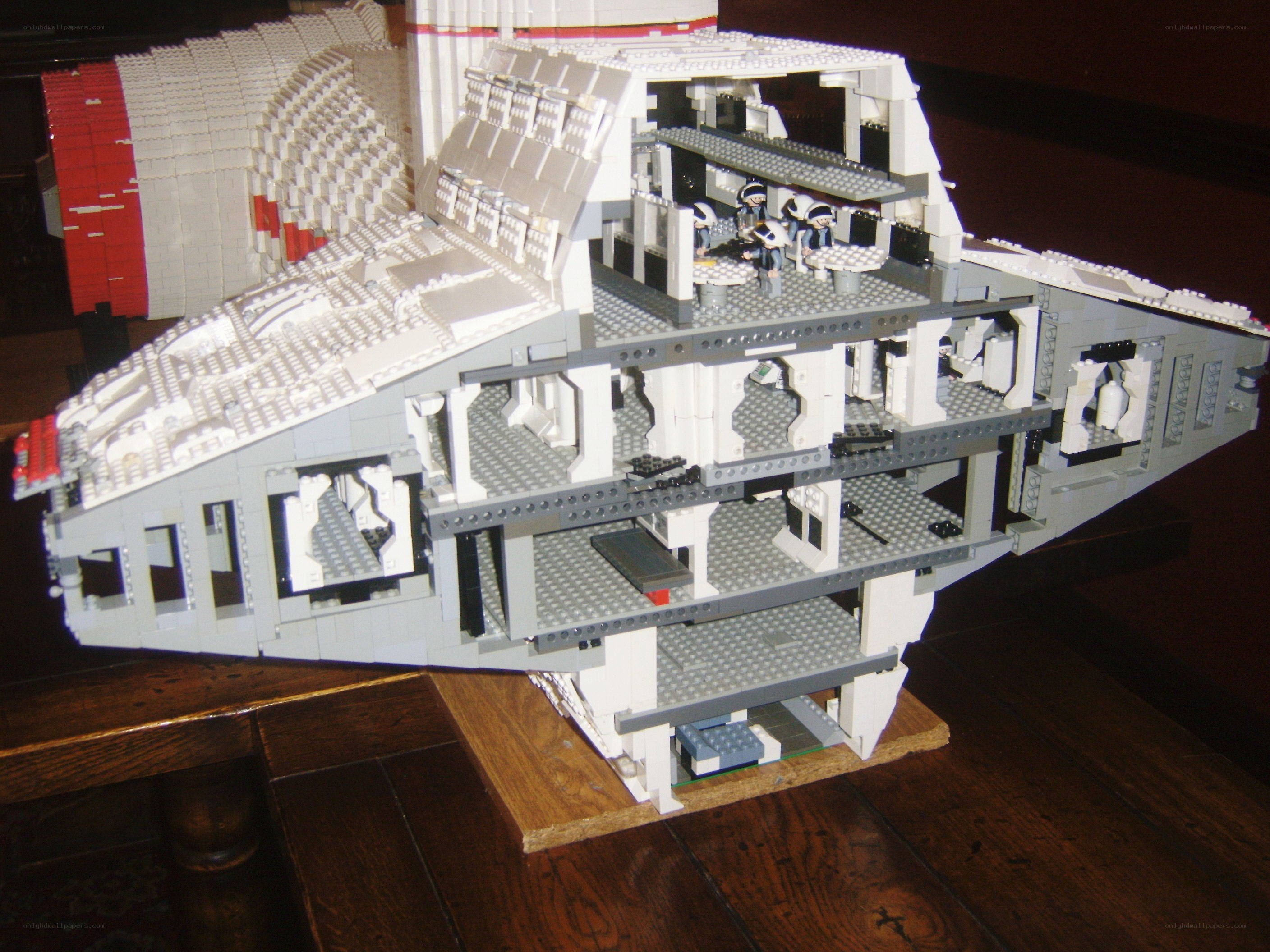 Lego star wars ship model