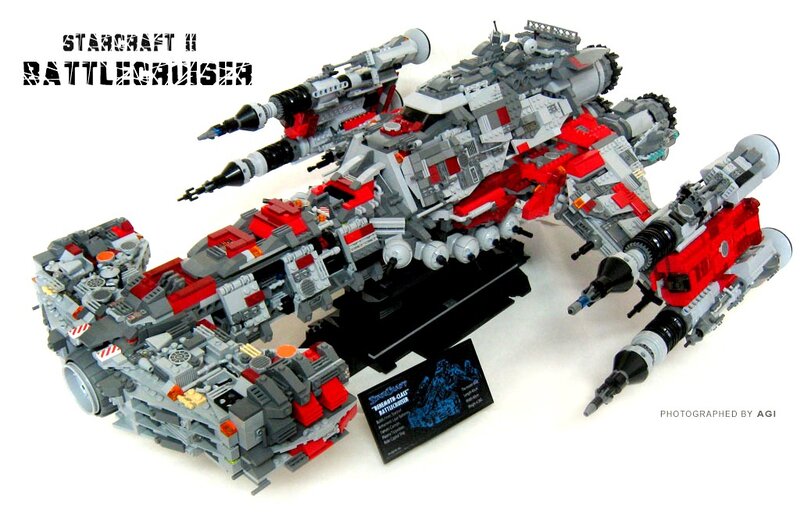 Lego Starcraft II Battlecruiser