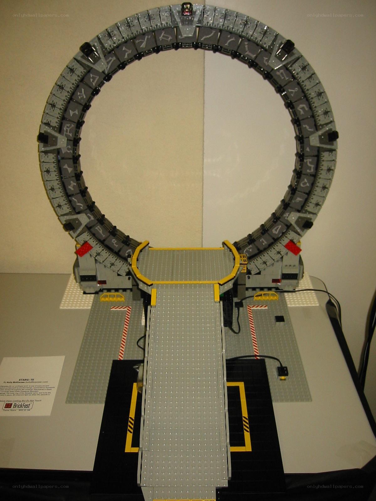 Lego Stargate model