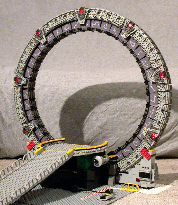 Lego Stargate Model — Gray