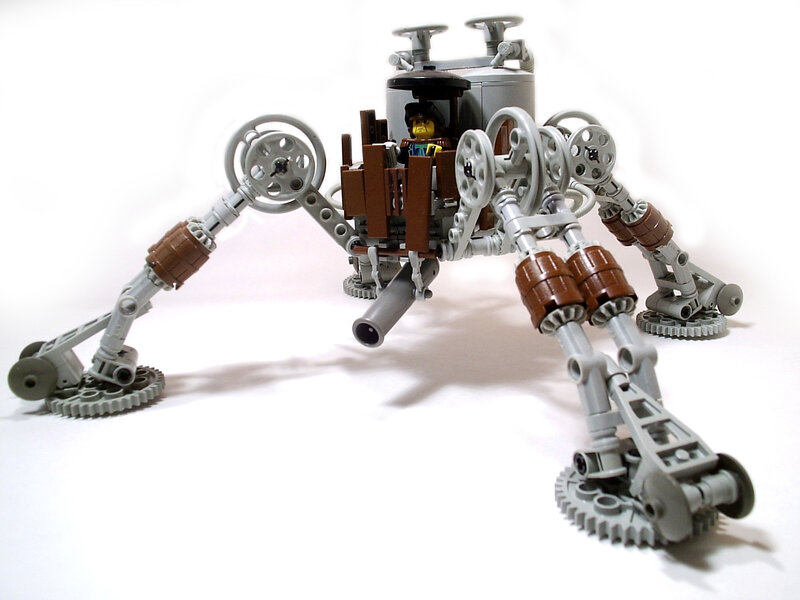 Lego steampunk robot