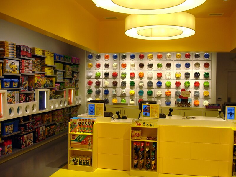 Lego Store Interior