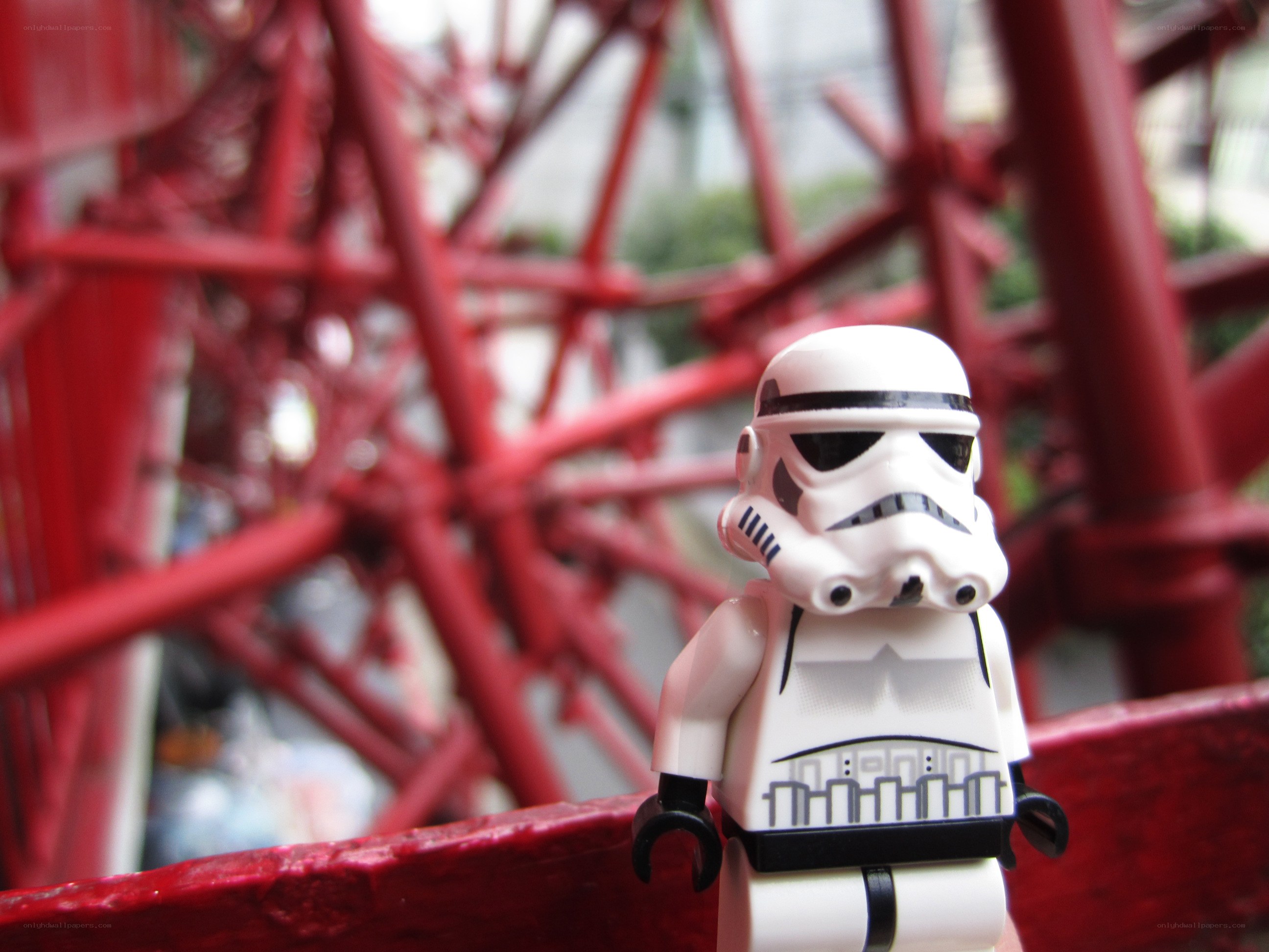 Lego stormtrooper minifigure