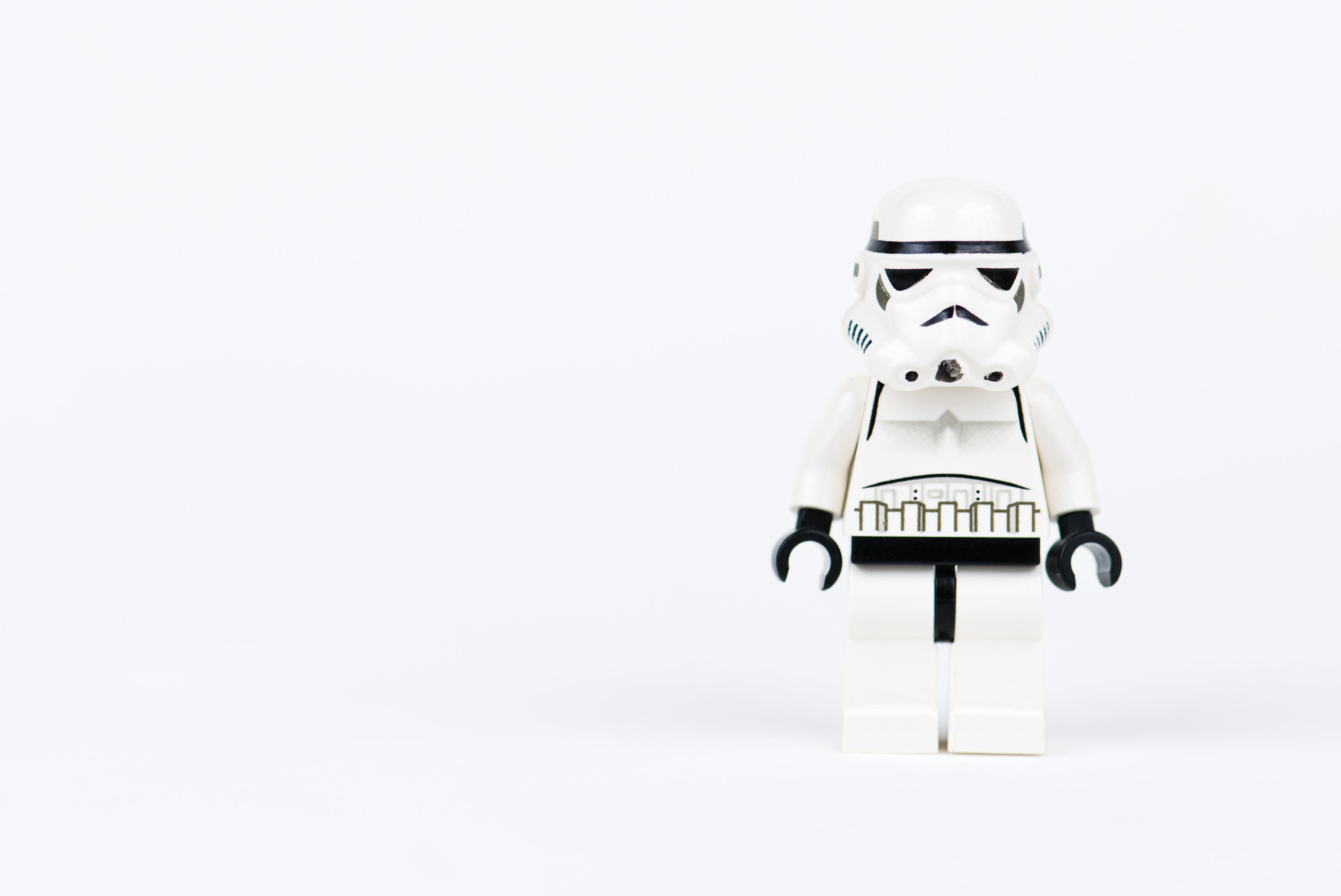 Lego stormtrooper minifigure