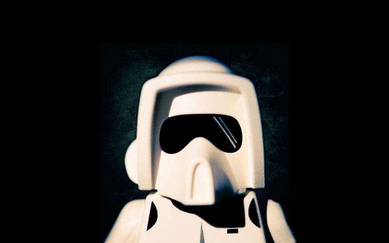 Lego stormtrooper minifigure