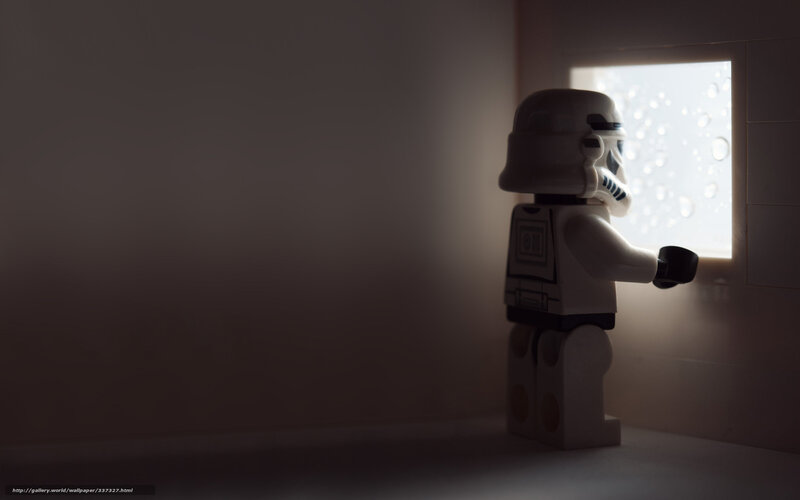 Lego Stormtrooper Minifigure — White