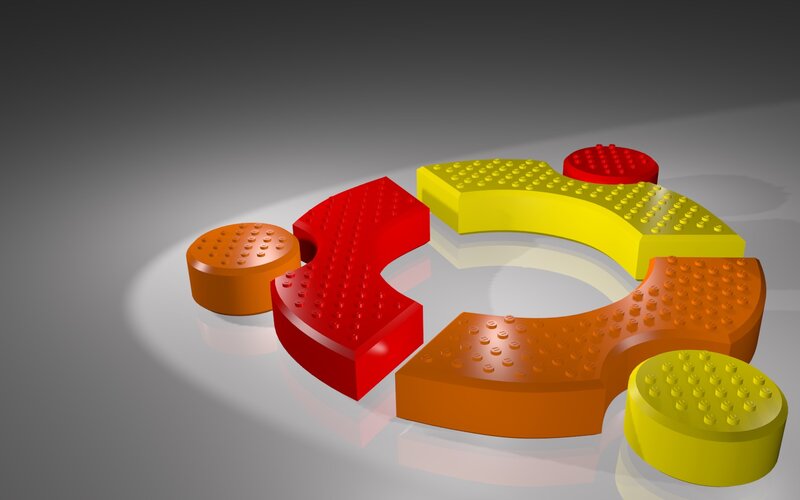 LEGO-style Puzzle Pieces