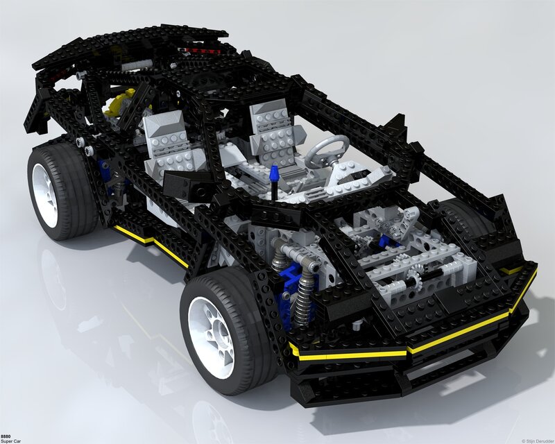 Lego Super Car Model