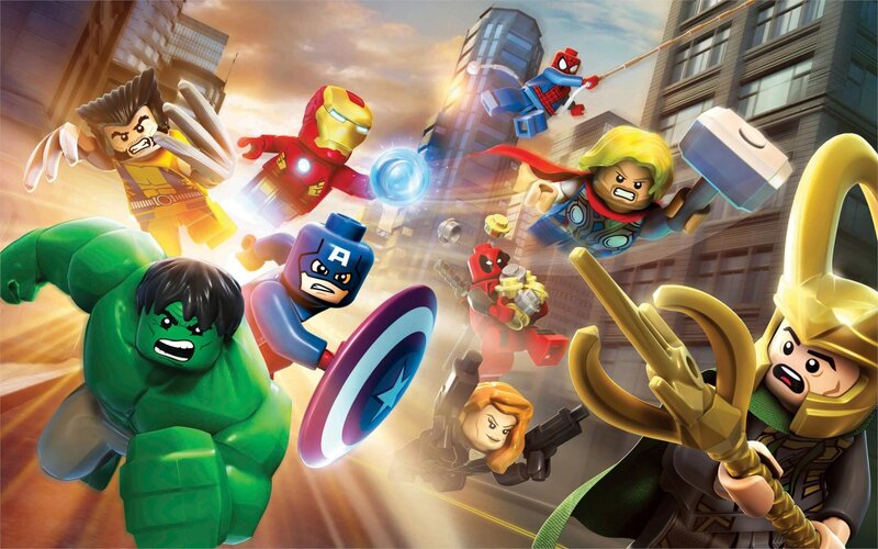 LEGO Superheroes in Action — Green