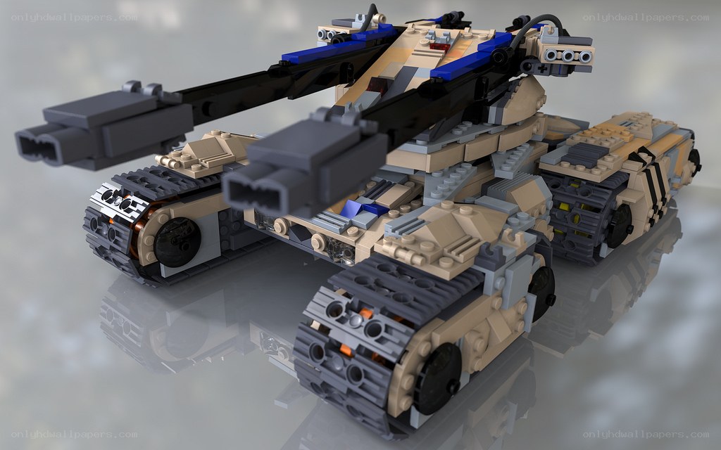 Lego tank model