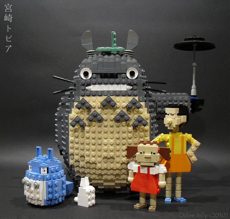 Lego Totoro and friends