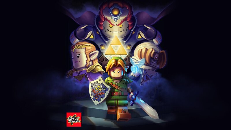 Lego Zelda Characters — Purple