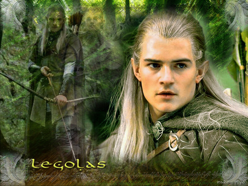 Legolas in the forest